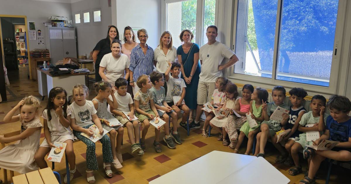 Mornas. Des livres pour les grands de la maternelle
