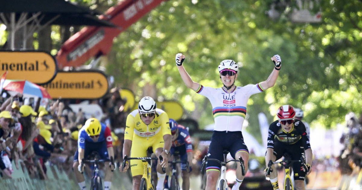 Tour de France 2025. De l’Alto da Foia à Rouen, Pogacar à cent à l’heure