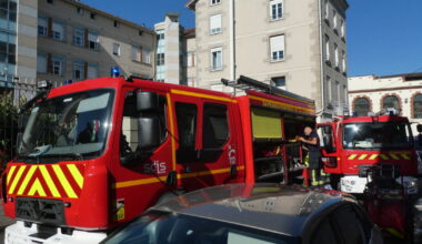 Loire. Quatre personnes évacuées à l’hôpital après un incendie à Saint-Chamond