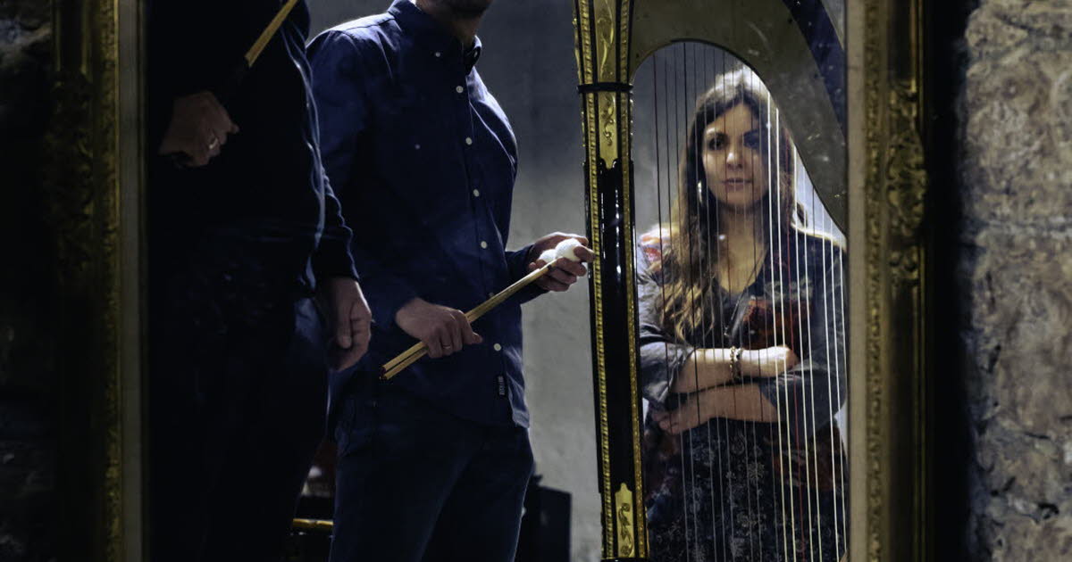 Strasbourg. Harpe et percussions bousculent les codes de la musique classique à Saint-Pierre-le-Jeune