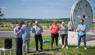 Saint-François-Lacroix. Une sculpture monumentale pour accueillir les visiteurs à l’entrée de la commune