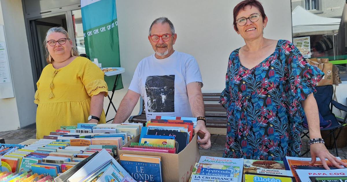 Saint-Jean-de-Bournay. Élan Neuf proposait une vente de livres d’occasion