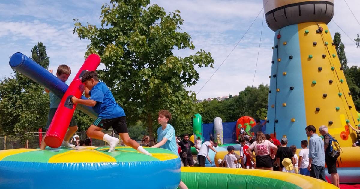 Liverdun. Carton plein pour les jeux gonflables des Estivales