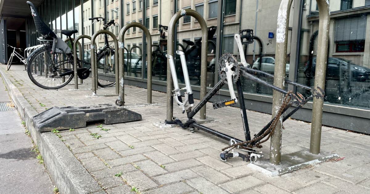 Strasbourg. Après les vélos épaves, la Ville veut changer de braquet et s’attaquer aux vélos ventouses