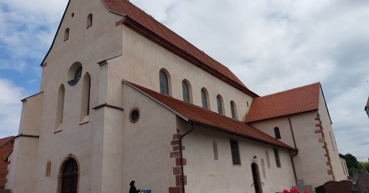 Eschau. Une application pour découvrir en autonomie et en trois langues abbatiale et jardin monastique