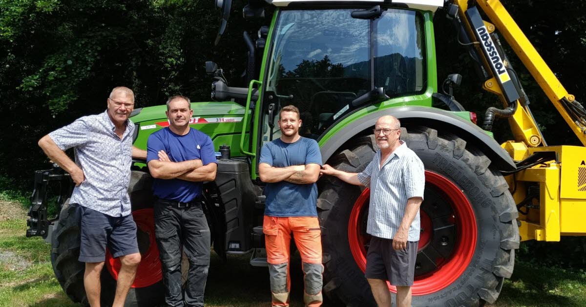 Vaulnaveys-le-Bas. Un nouveau tracteur pour la commune