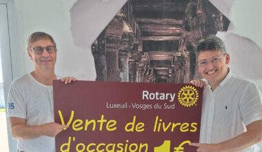 Luxeuil-les-Bains. Une vente de livres au profit du Noël des enfants défavorisés