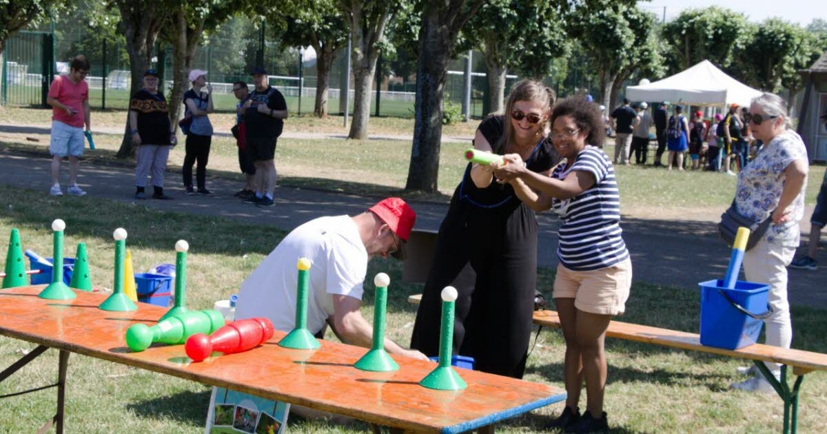 Heillecourt. Jeux et barbecue pour fêter l’été à l’Esat André-Lanciot