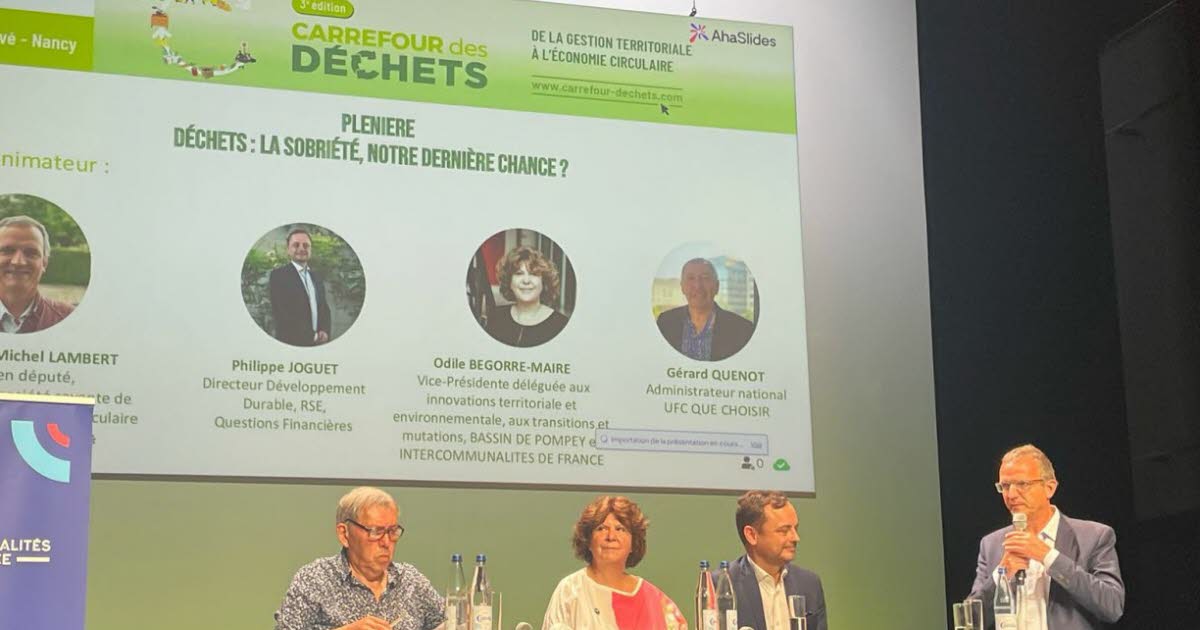 Bassin de Pompey. « En matière de déchets, la sobriété semble être notre dernière chance »