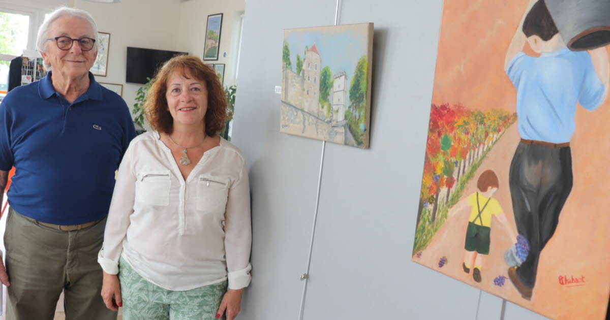 Montbard. Martine Chabant expose ses toiles à l’office de tourisme