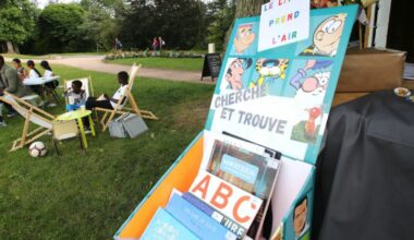 Vosges. À Épinal, comme le veut la tradition estivale, le livre prend l’air au parc du château