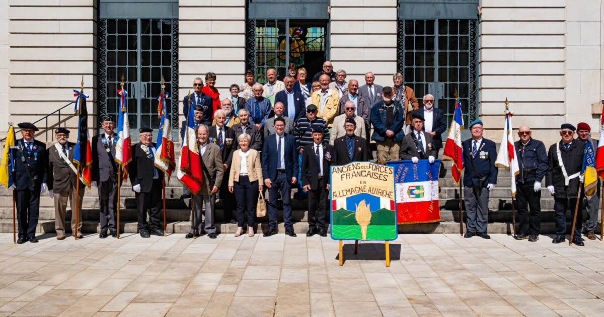 En image | Vesoul. Les retrouvailles des anciens des forces françaises en Allemagne