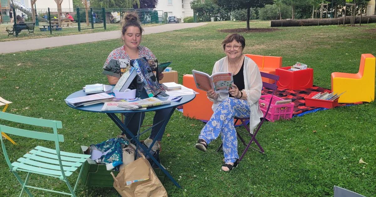 Maxéville. La médiathèque s’installe à l’extérieur pour les « Mardis au parc »