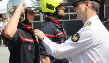 Bas-Rhin. Huit pompiers décorés pour acte de courage et de dévouement
