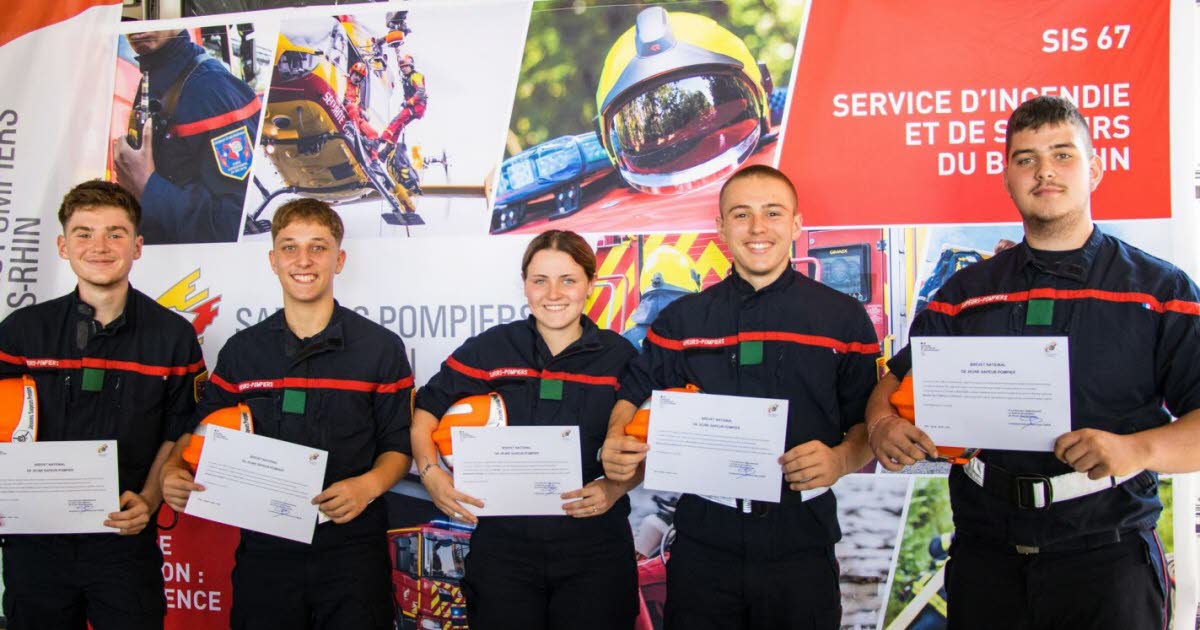 Strasbourg. Les sapeurs-pompiers du Bas-Rhin saluent l’engagement citoyen