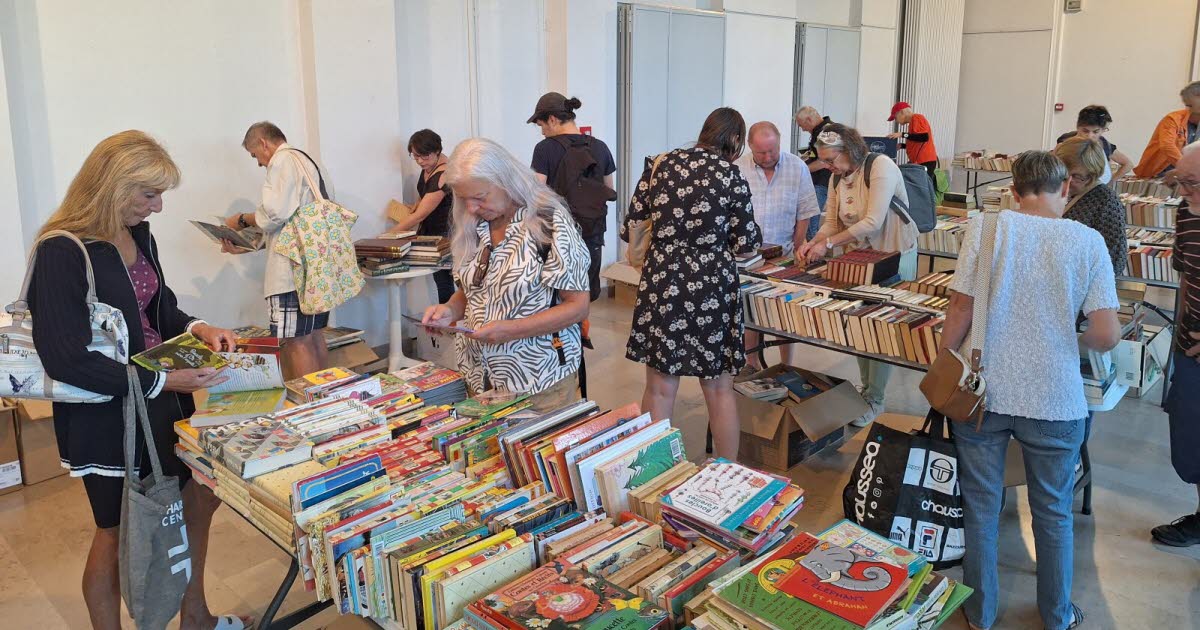 Luxeuil-les-Bains. Des milliers de livres à petit prix pour une grande cause