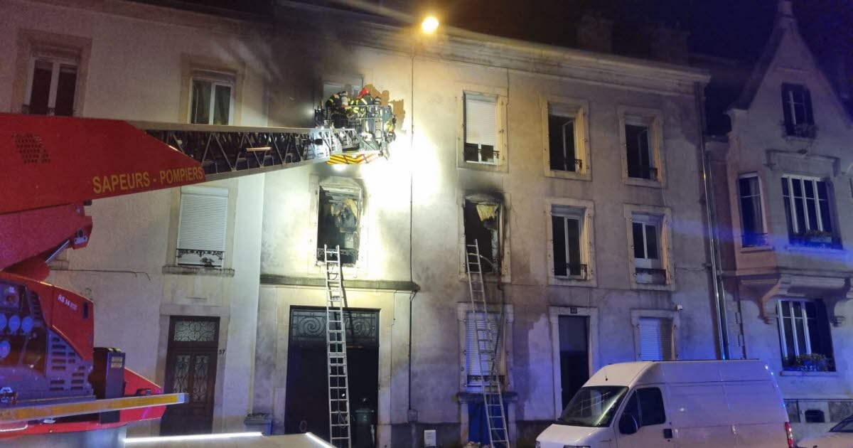 Nancy. Un incendie se déclare avenue du Général Leclerc, le pire évité grâce à une chaîne humaine
