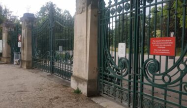 tous les parcs et jardins fermés