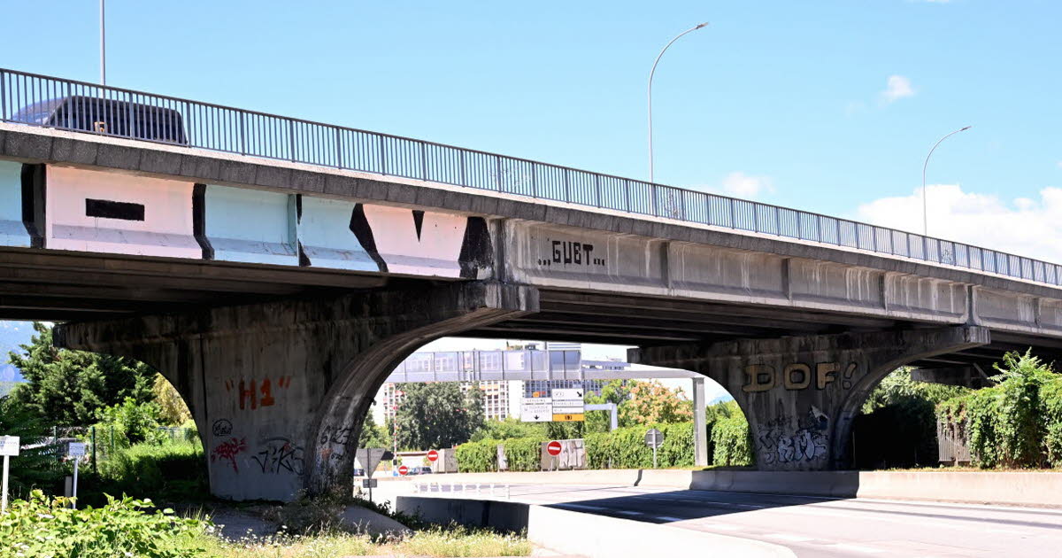 Échirolles. Un chantier à 14 millions d’euros pour rénover ce pont "en très mauvais état"