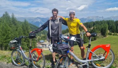 Métropole de Lyon. 11 heures d’effort, ces deux Lyonnais font une étape du Tour de France à Vélo’v