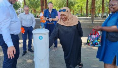 Lyon. Une fontaine à eau nouvelle génération mise en service dans le quartier des États-Unis