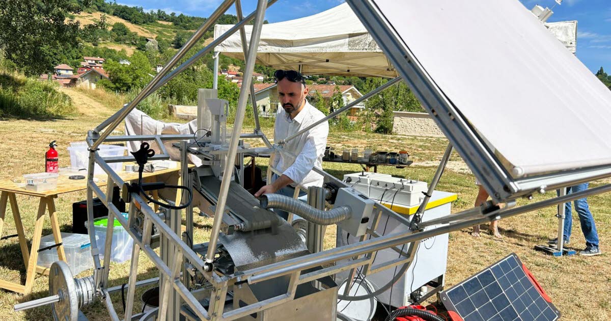 Isère. Heliosand prépare une levée de fonds pour décarboner l’industrie avec son four solaire