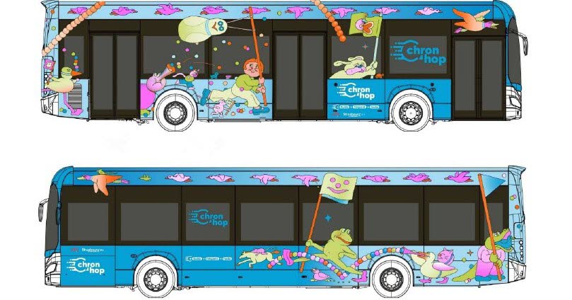et les gagnants pour l'habillage des bus des lignes Chron’hop C4 et C5 sont…