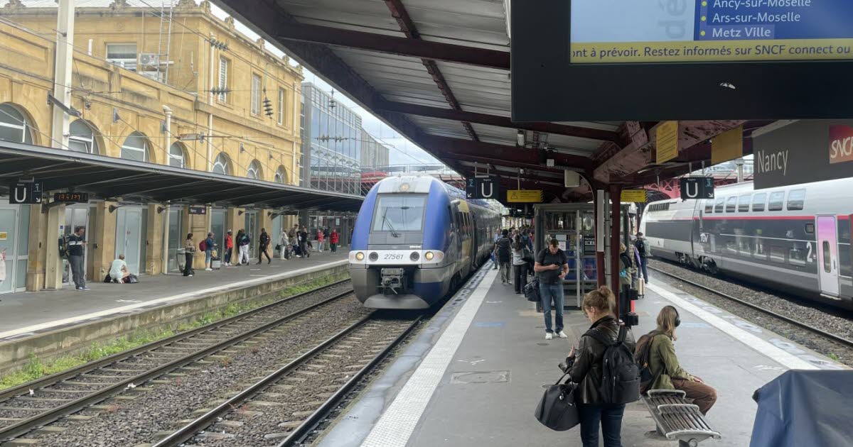 Nancy. Ivre à bord du TER Metz-Nancy, il est interpellé pour agressions sexuelles