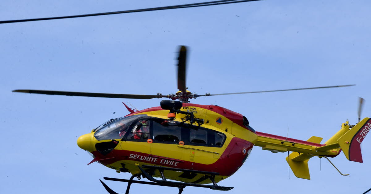 Loire. Un vététiste hélitreuillé après une chute à Planfoy