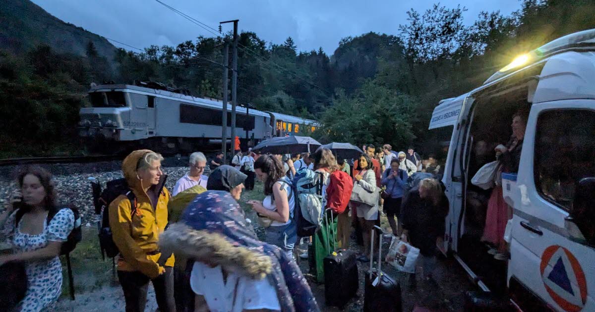Rhône. Leur TER bloqué par l'orage, ils mettent plus de 7 heures pour faire Chambéry-Lyon