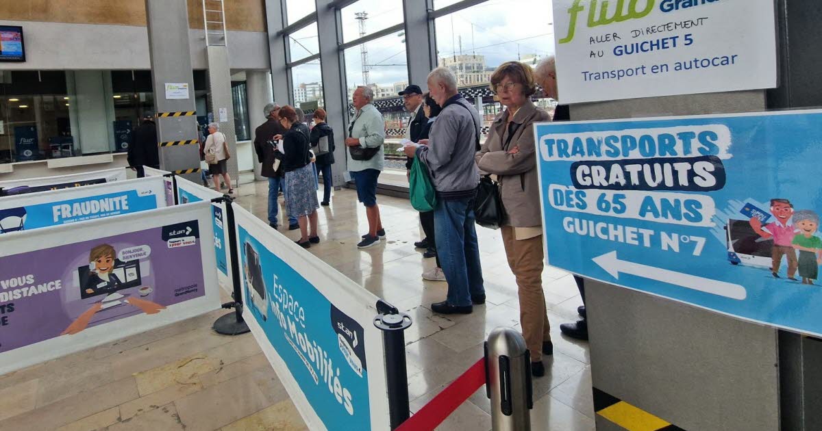 Grand Nancy. Bus bientôt gratuits pour les seniors : du monde au guichet…
