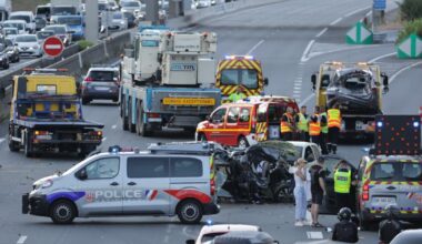 l'autoroute coupée en direction de Lyon