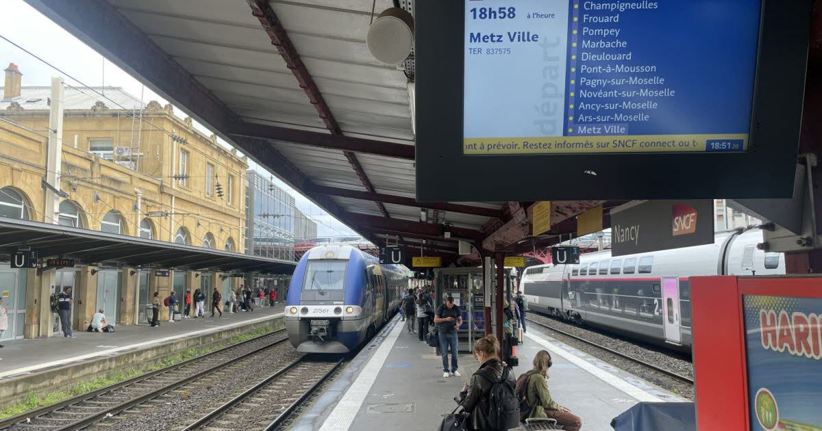 Nancy. Agressions sexuelles dans le TER Metz-Nancy : trois ans ferme