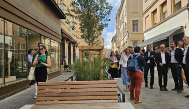 à la Croix-Rousse, la rue du Mail devenue piétonne fait l’unanimité