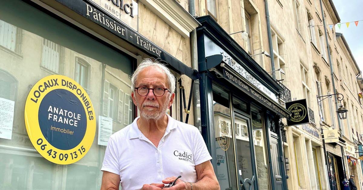 Nancy. La pâtisserie Cadici en vieille ville, c’est définitivement fini