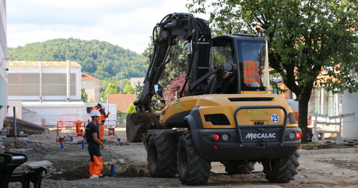 La Talaudière. Un été de travaux au collège Pierre-et-Marie-Curie : fin estimée à l’automne