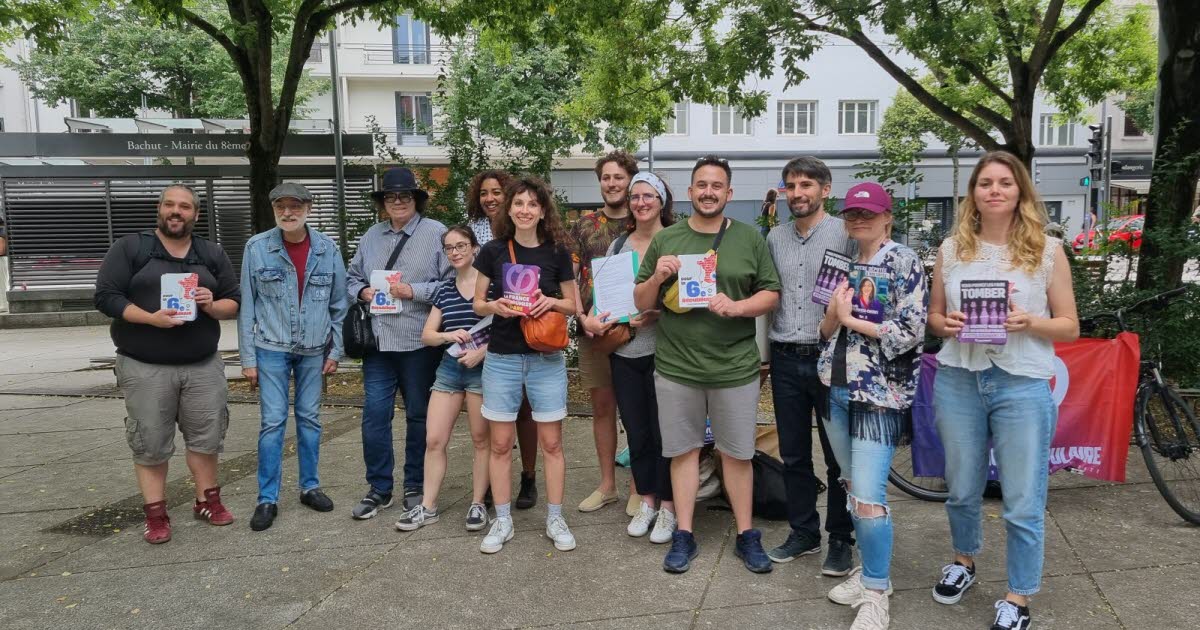 Lyon. La France Insoumise en campagne pour convaincre les habitants de s’inscrire sur les listes électorales