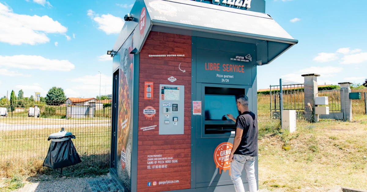 Isère. Gang of pizza, CP pizza, Gemelli pizza... Qui se cache derrière les distributeurs automatiques de pizzas ?