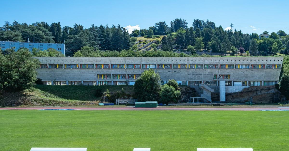 en balade sur les traces du Corbusier à Firminy-Vert