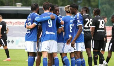 le Racing mène contre l'Udinese (1-0, mi-temps)