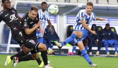 Football. Jessy Benet, plaque inamovible du milieu de terrain grenoblois