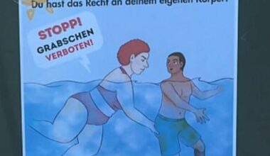 une campagne «woke» contre les attouchements sexuels dans les piscines fait scandale