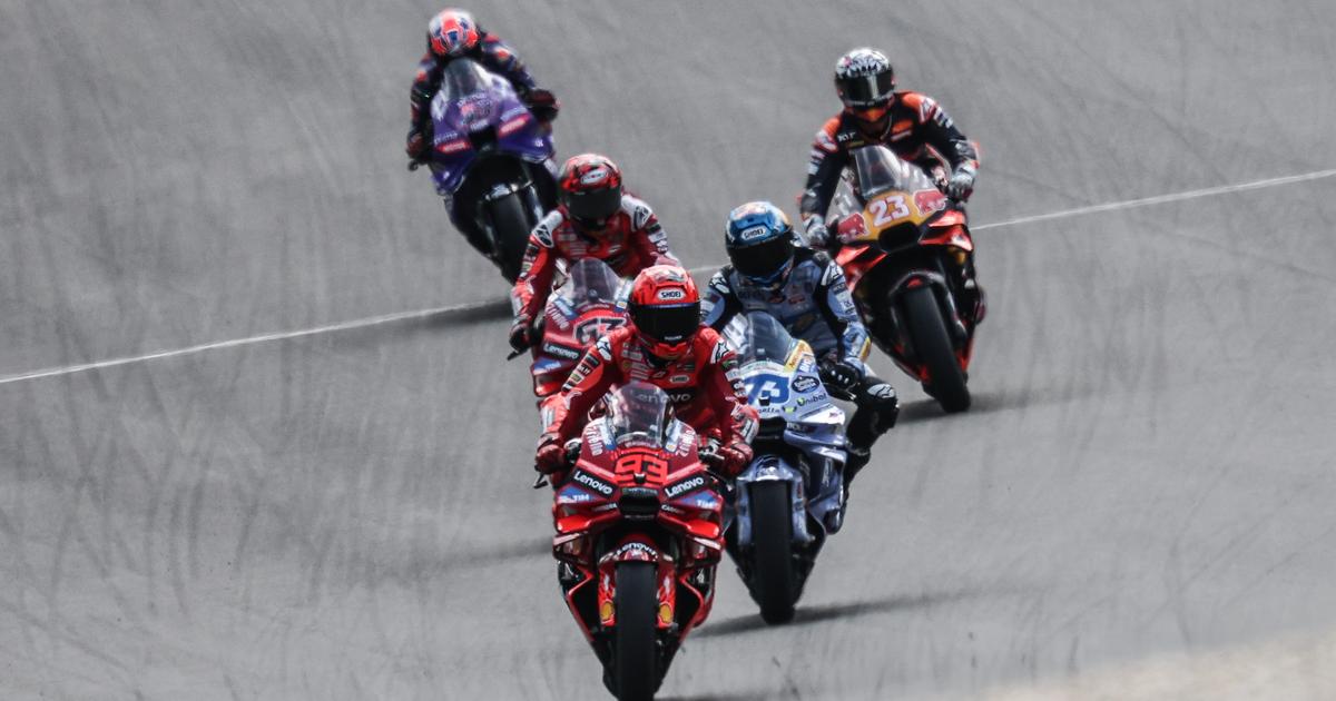 Marc Marquez gagne le sprint - rts.ch