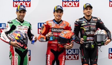 La grille de départ du GP d'Allemagne MotoGP