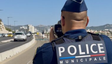 la vitesse sous contrôle sur la Corniche