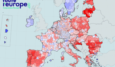 [Cartes] Combien d'habitants comptera l'Union européenne en 2100 ?