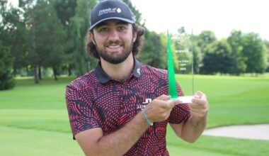 Mauro Gilardi vainqueur pour la première fois sur le ProGolf Tour en Allemagne.