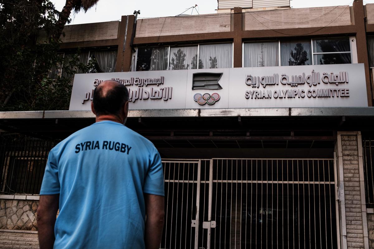 Reportage à Damas sur la reconstruction du rugby syrien.