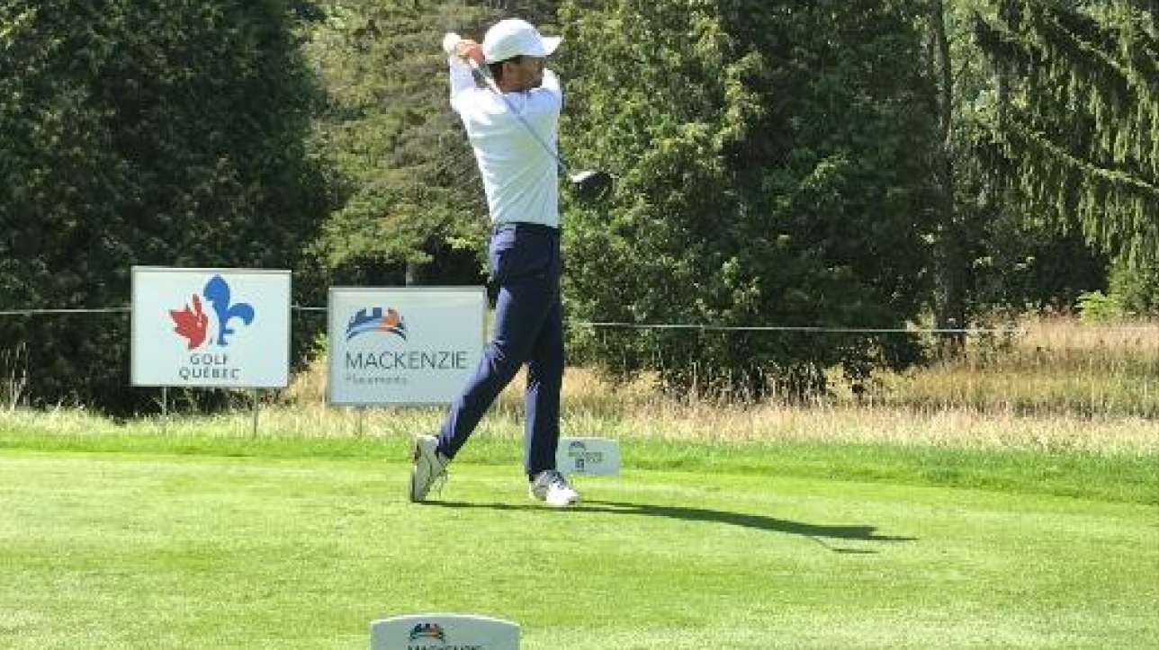Golf : Raoul Ménard, Joey Savoie et Laurent Desmarchais ont su bien terminer à Bromont