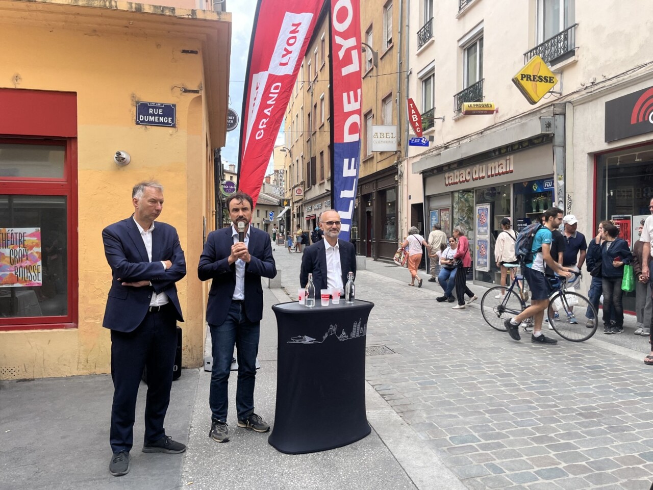les travaux autour de cette grande rue enfin terminés